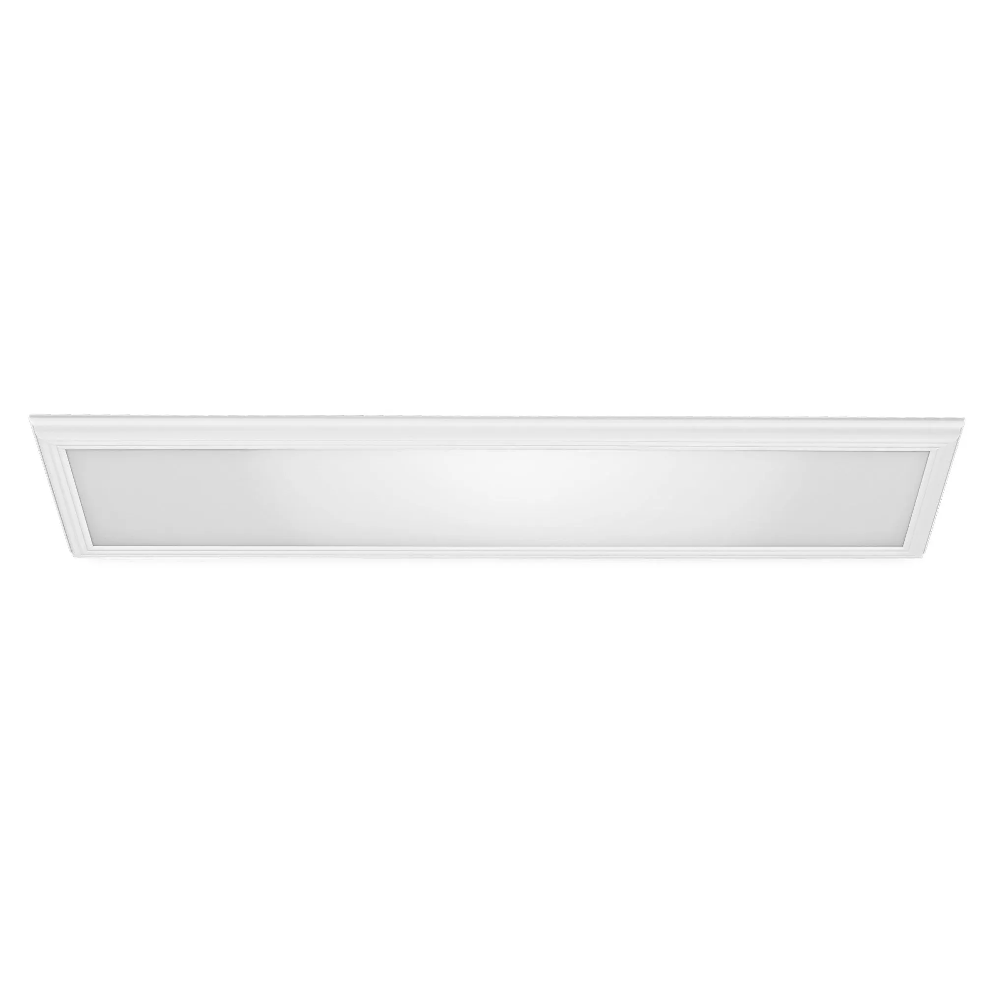 1 ft. x 4 ft. 48W (64W Equivalent) Color Selectable (5CCT) Dimmable White Flat Panel Decorative Light Fixture