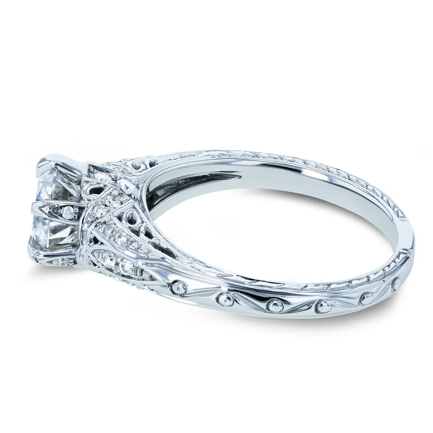 1ct Ornate 6-Prong Ring