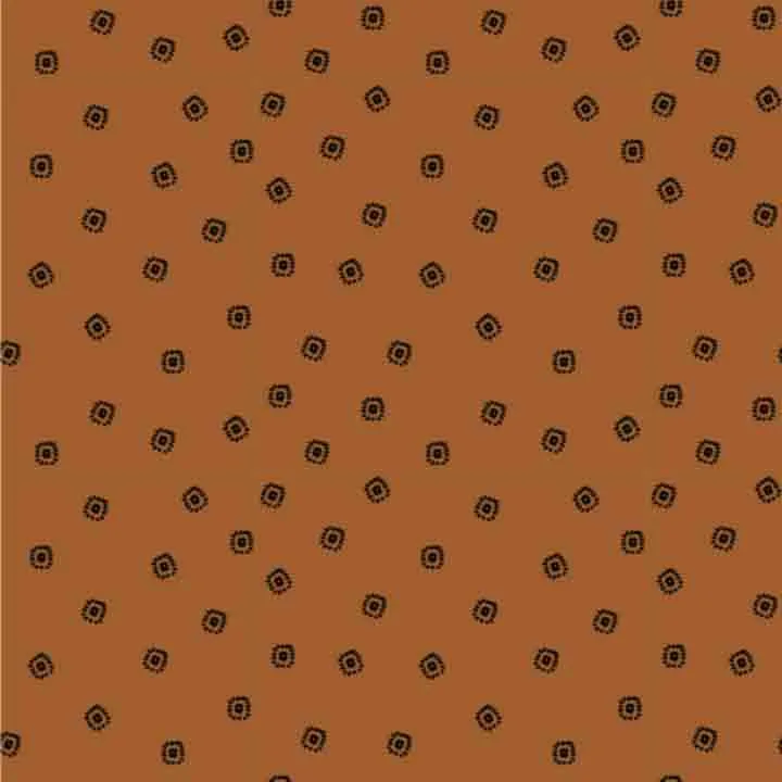 African Pattern - Brown Gold #13 (Sublimation Transfer)