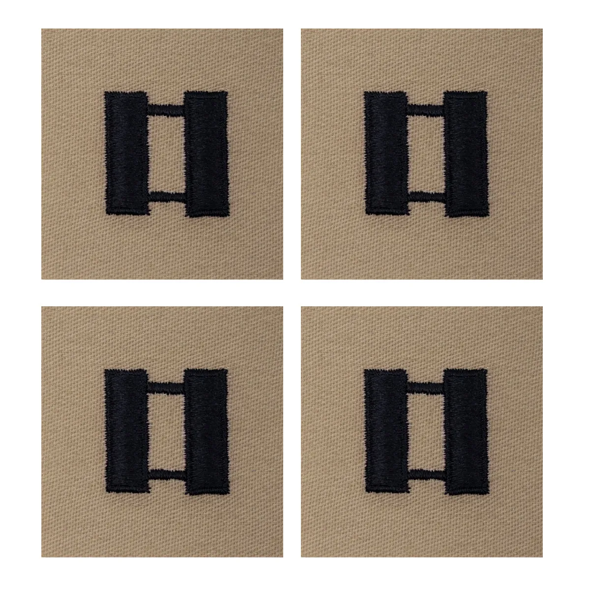 Air Force Embroidered Rank: Captain - Desert Sand