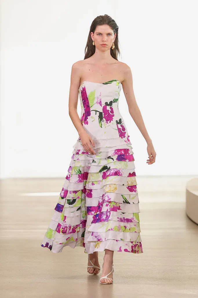 AJE Victoria Gown (Wild Hydrangea)