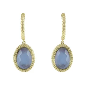 Anika Texture Drop Earrings