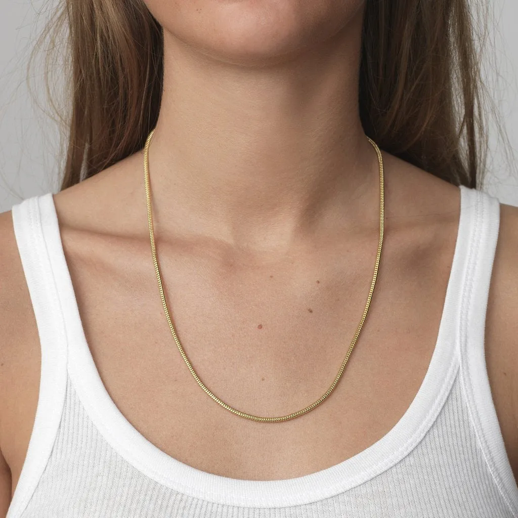 ANNI LU - Golden Mamba Necklace - Golden