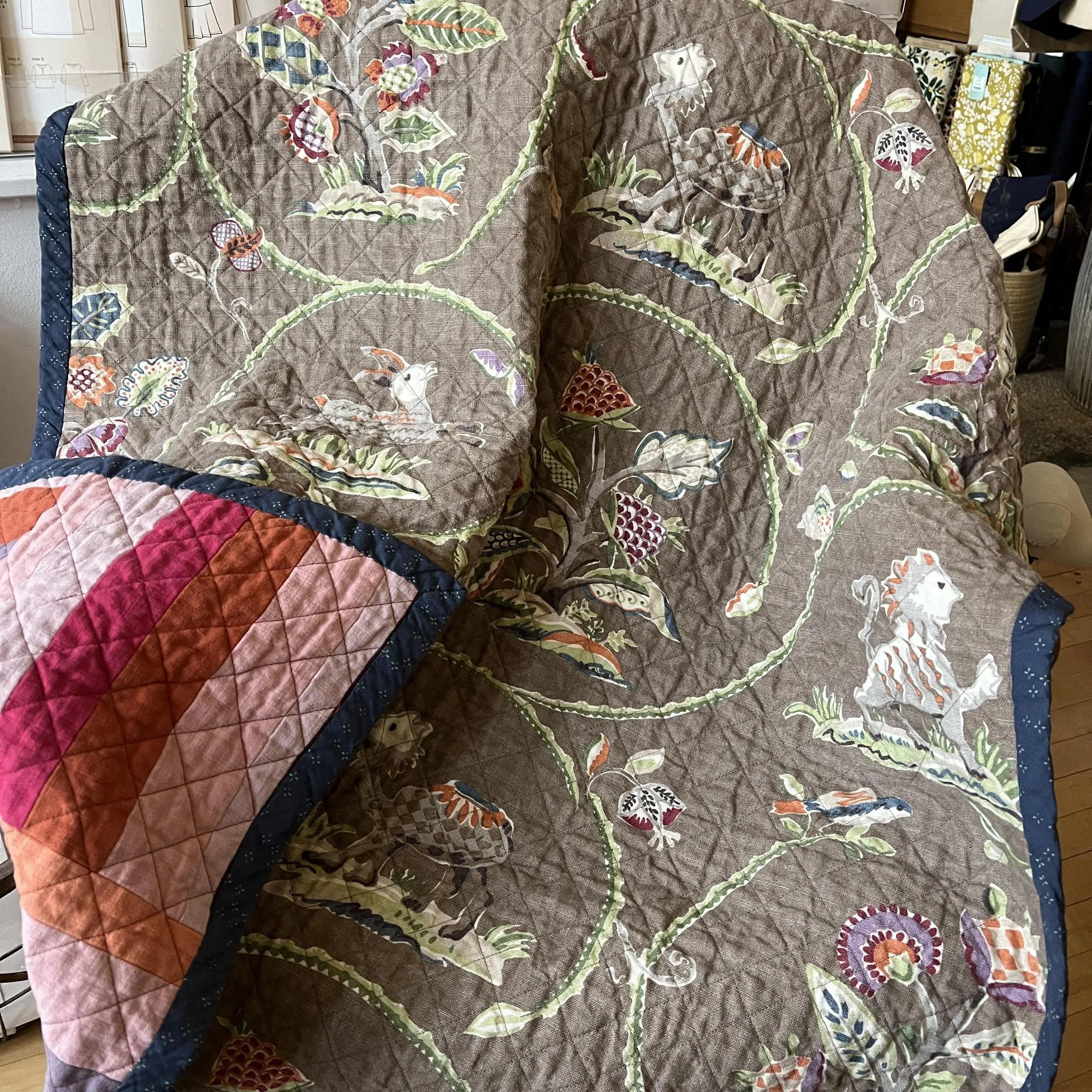 Artisan Quilt : "Camel Picnic"