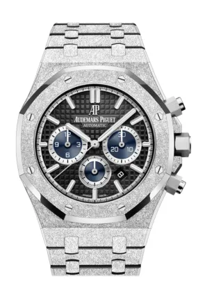 Audemars Piguet Royal Oak 41 Chronograph White Gold Black Dial Watch 26331BC.GG.1224BC.03 Japan Limited Edition