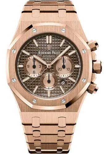 Audemars Piguet Royal Oak Chronograph Watch-Brown Dial 41mm-26331OR.OO.1220OR.02