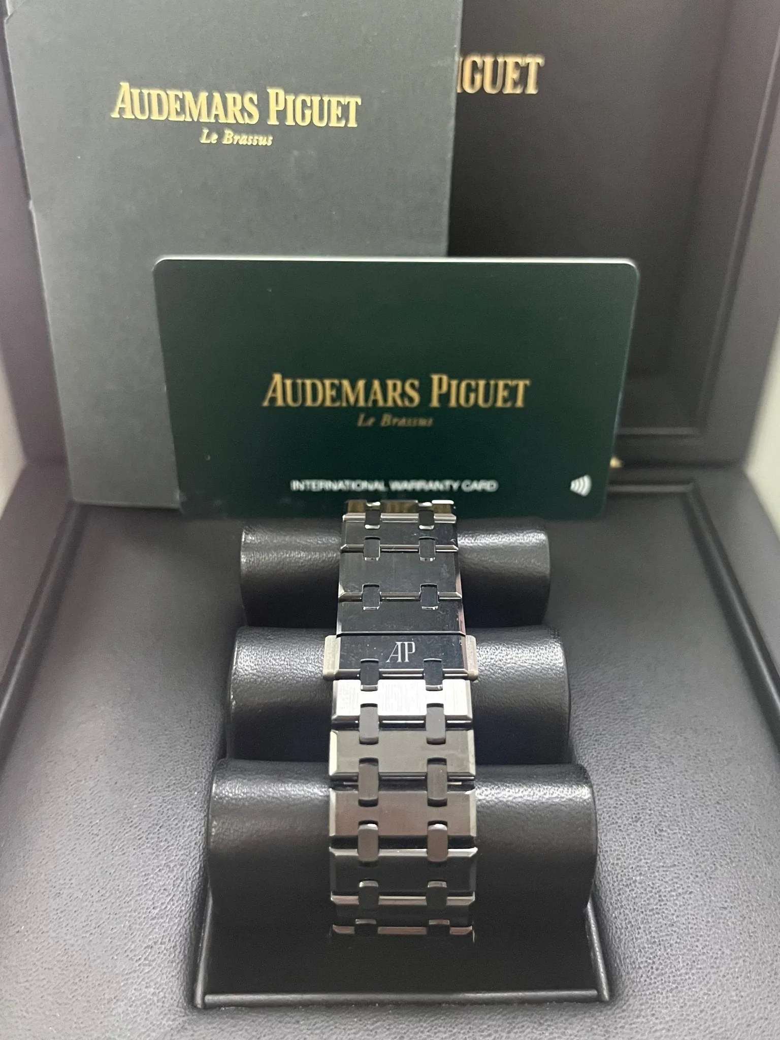 Audemars Piguet Royal Oak Perpetual Calendar/ Black Ceramic/ Black Dial/ Black Sub_Dials/ Black Ceramic Bezel (Ref#26579CE.OO.1225CE.01)