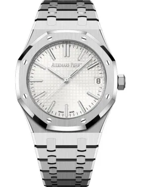 Audemars Piguet ROYAL OAK SELFWINDING "50TH ANNIVERSARY" White Dial Ref. 15510ST.OO.1320ST.03