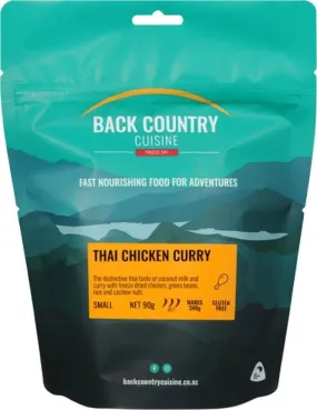 Back Country Cuisine Freeze Dried Food - Thai Chicken Curry