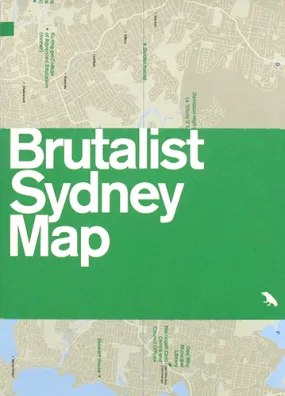 Brutalist Sydney Map