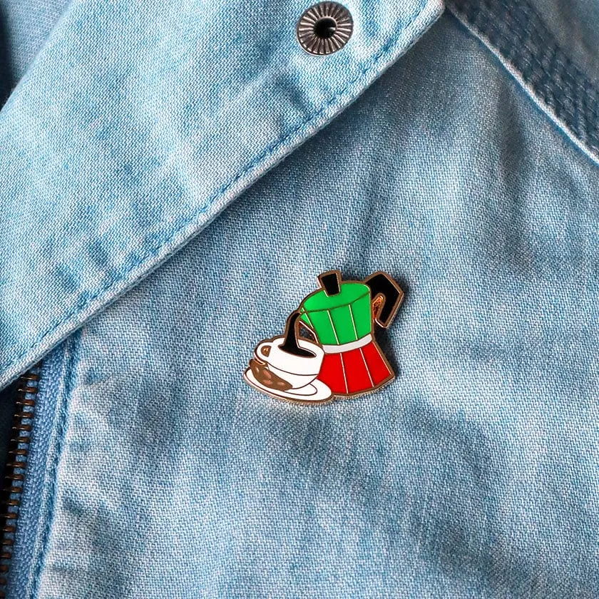 Buongiorno Enamel Pin