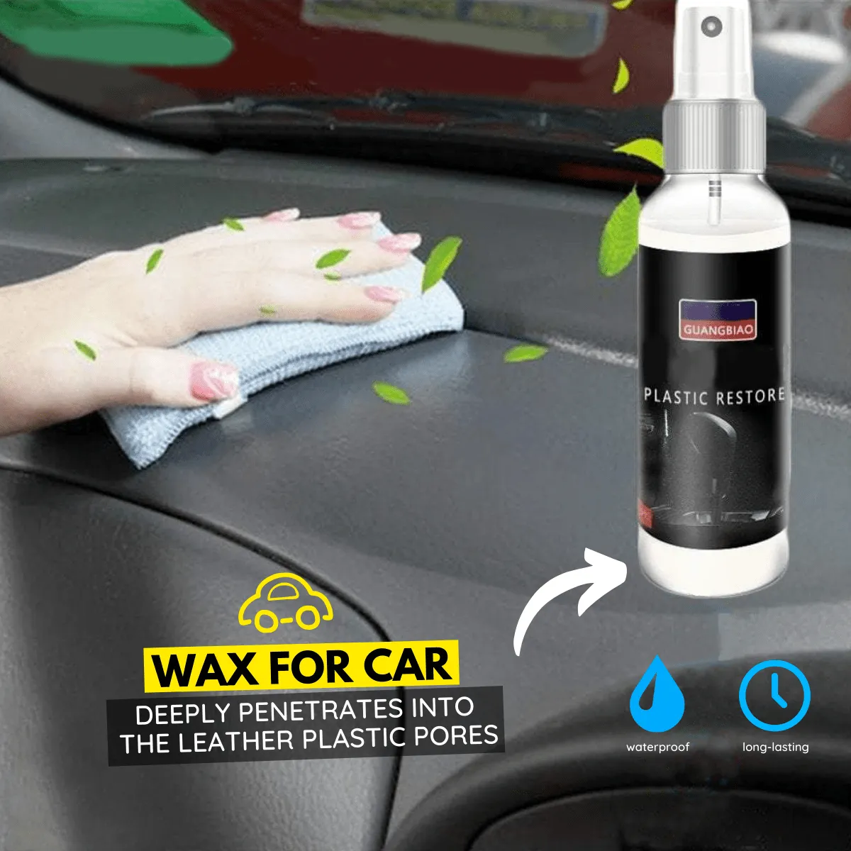 Car Restorer - Leather & Plastic Wax