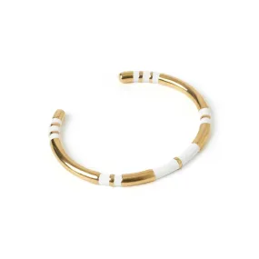 Cruz Gold and Enamel Cuff