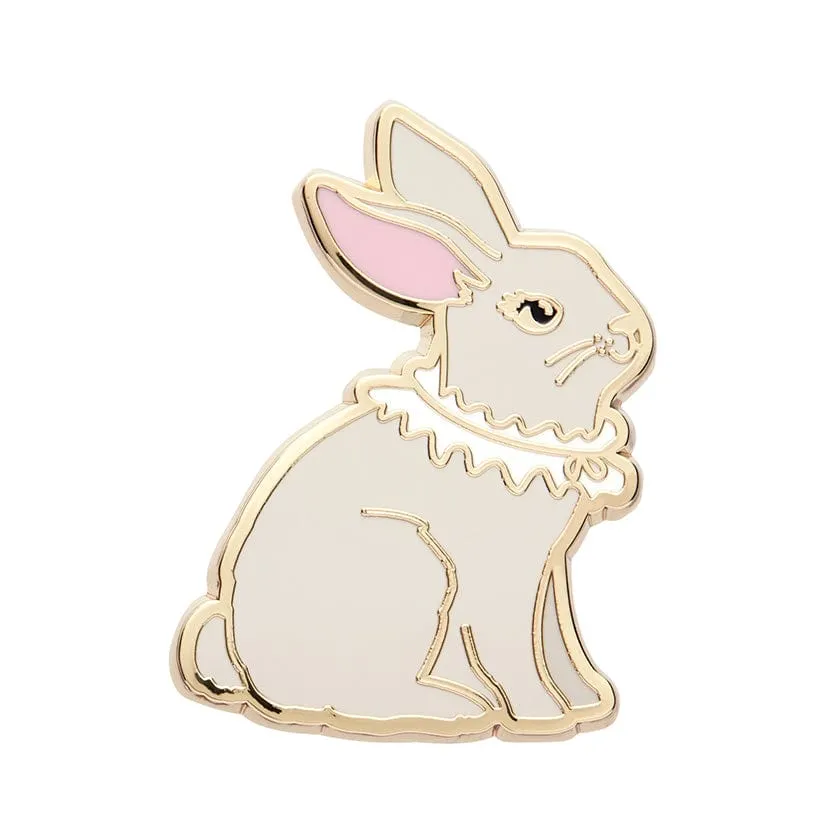 Dainty Bunny Enamel Pin