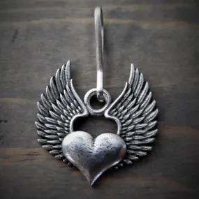 Daniel Smart Heart Wing Zipper Pull