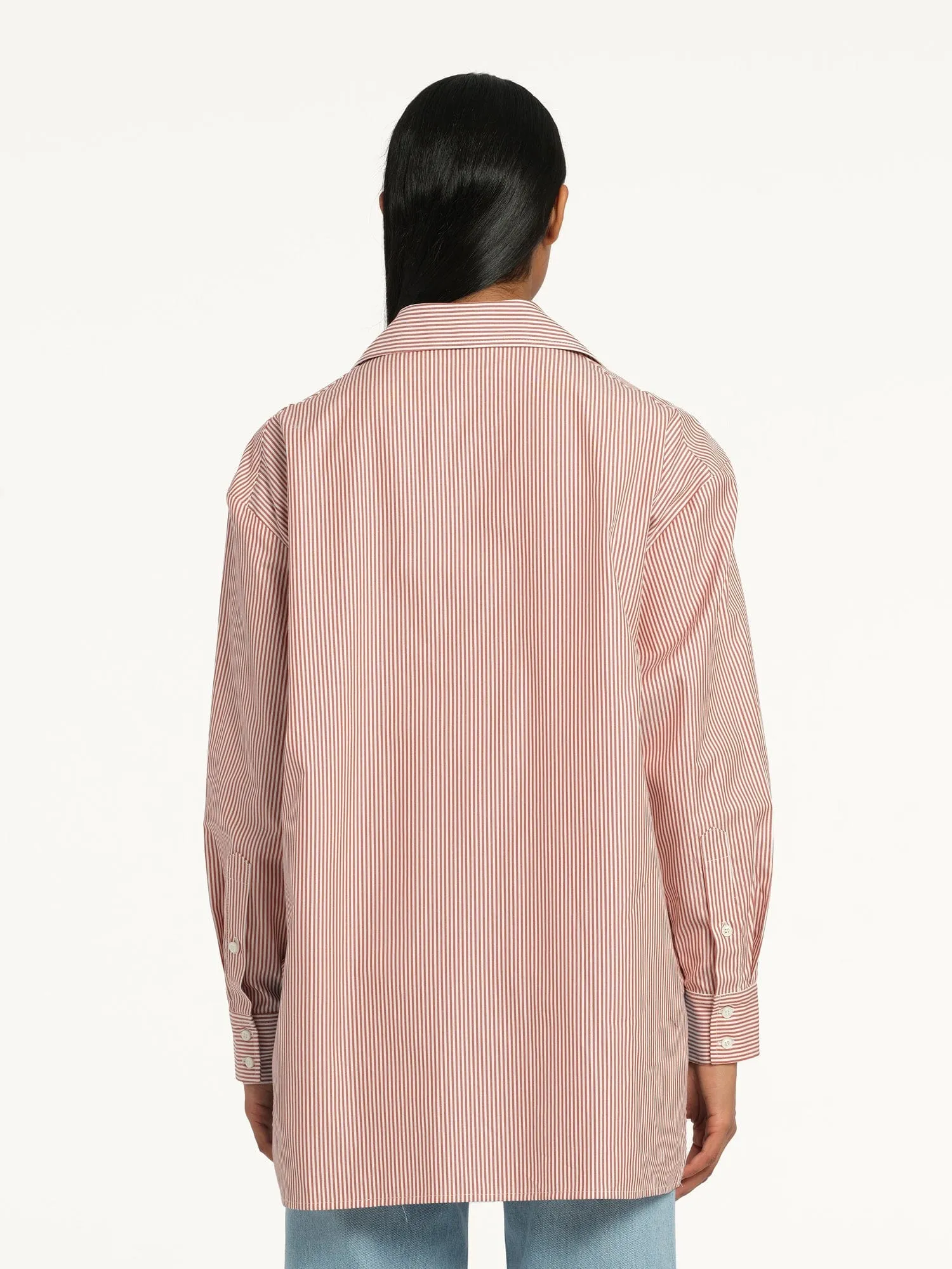 Diane Shirt Copper Stripe