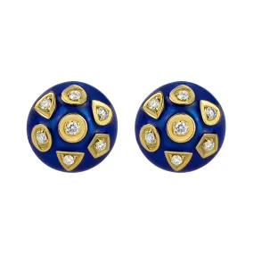 Earrings - Diamond (Enamel)