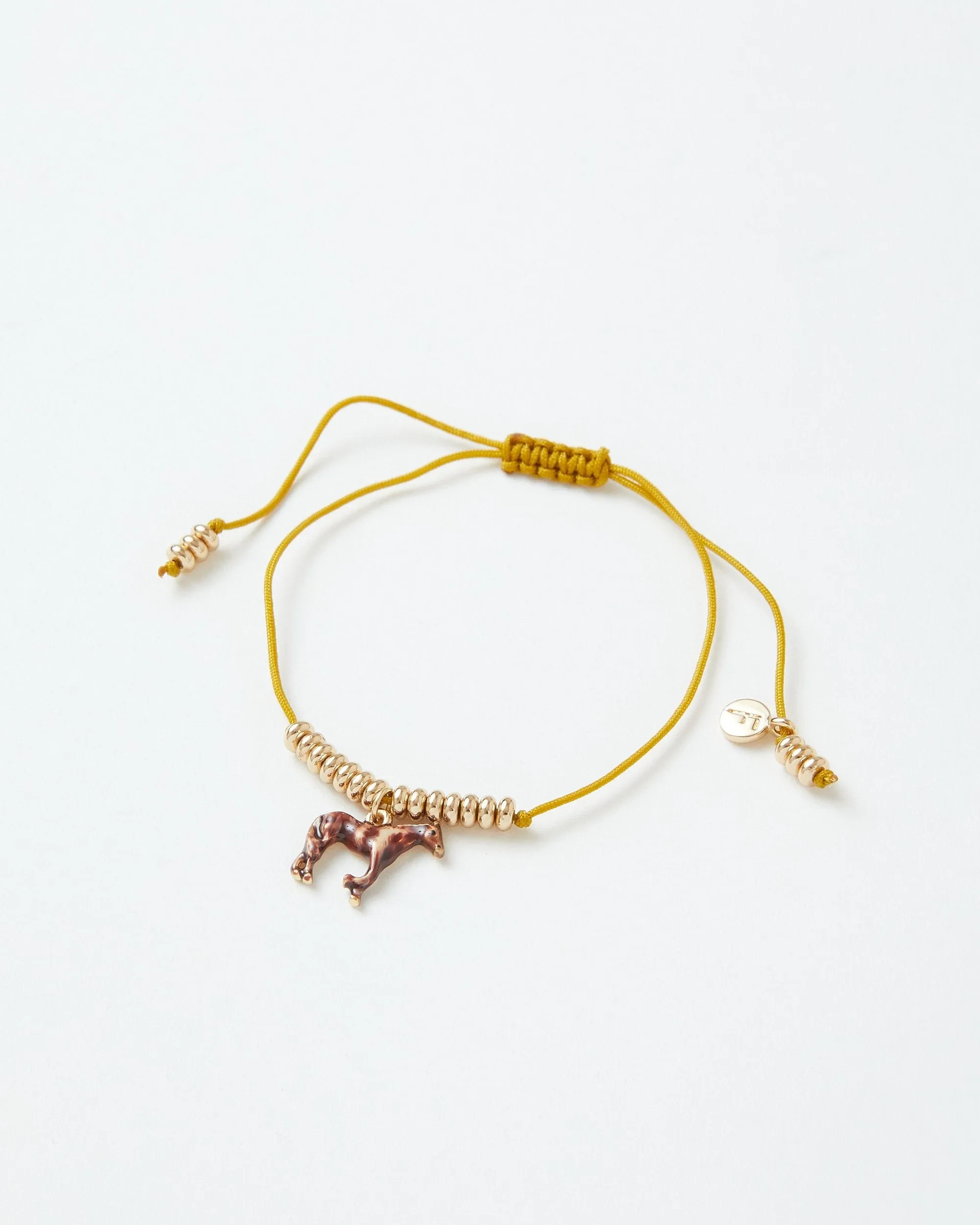 Enamel Farm Horse Bracelet