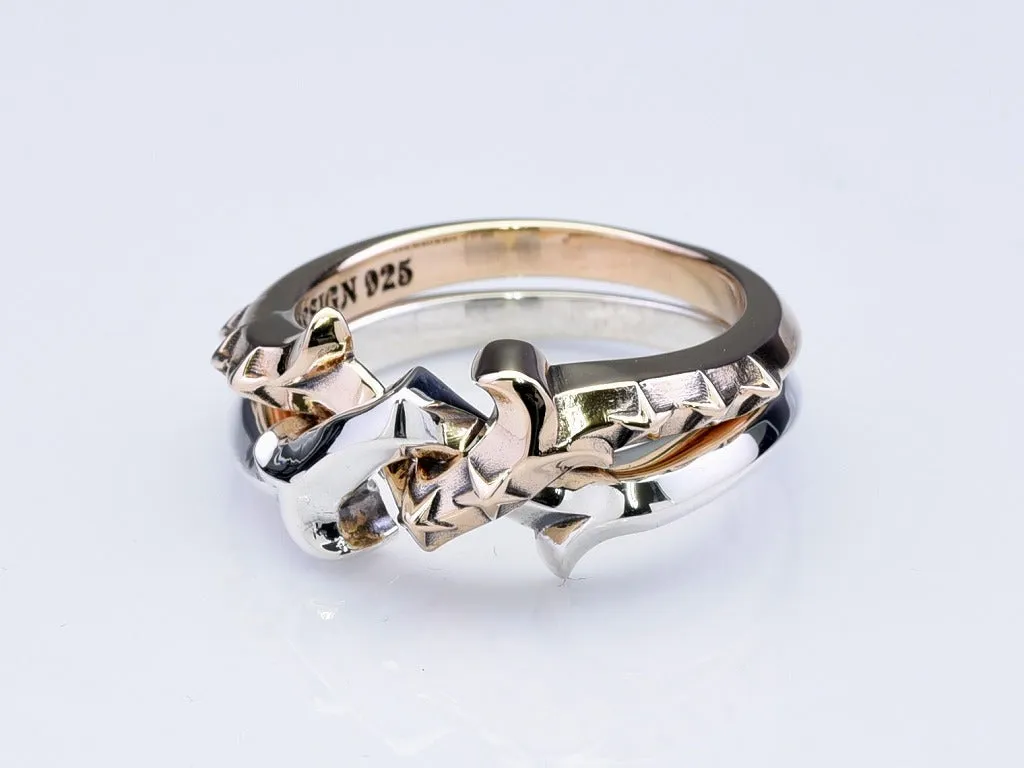 Gimmel Ring with Star