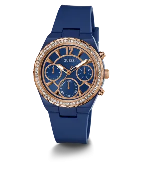 GUESS Ladies Blue Multi-function Watch