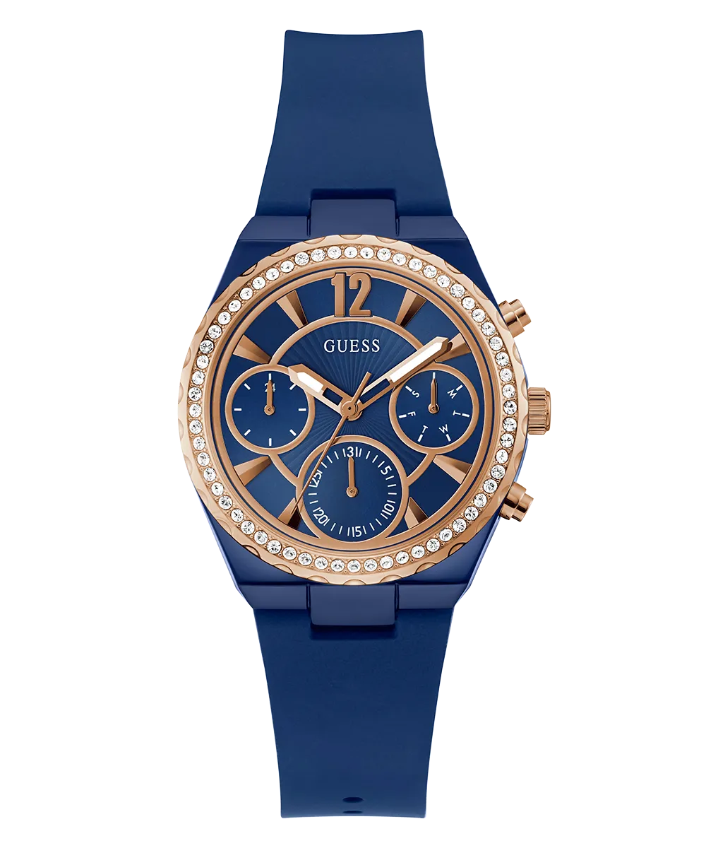 GUESS Ladies Blue Multi-function Watch