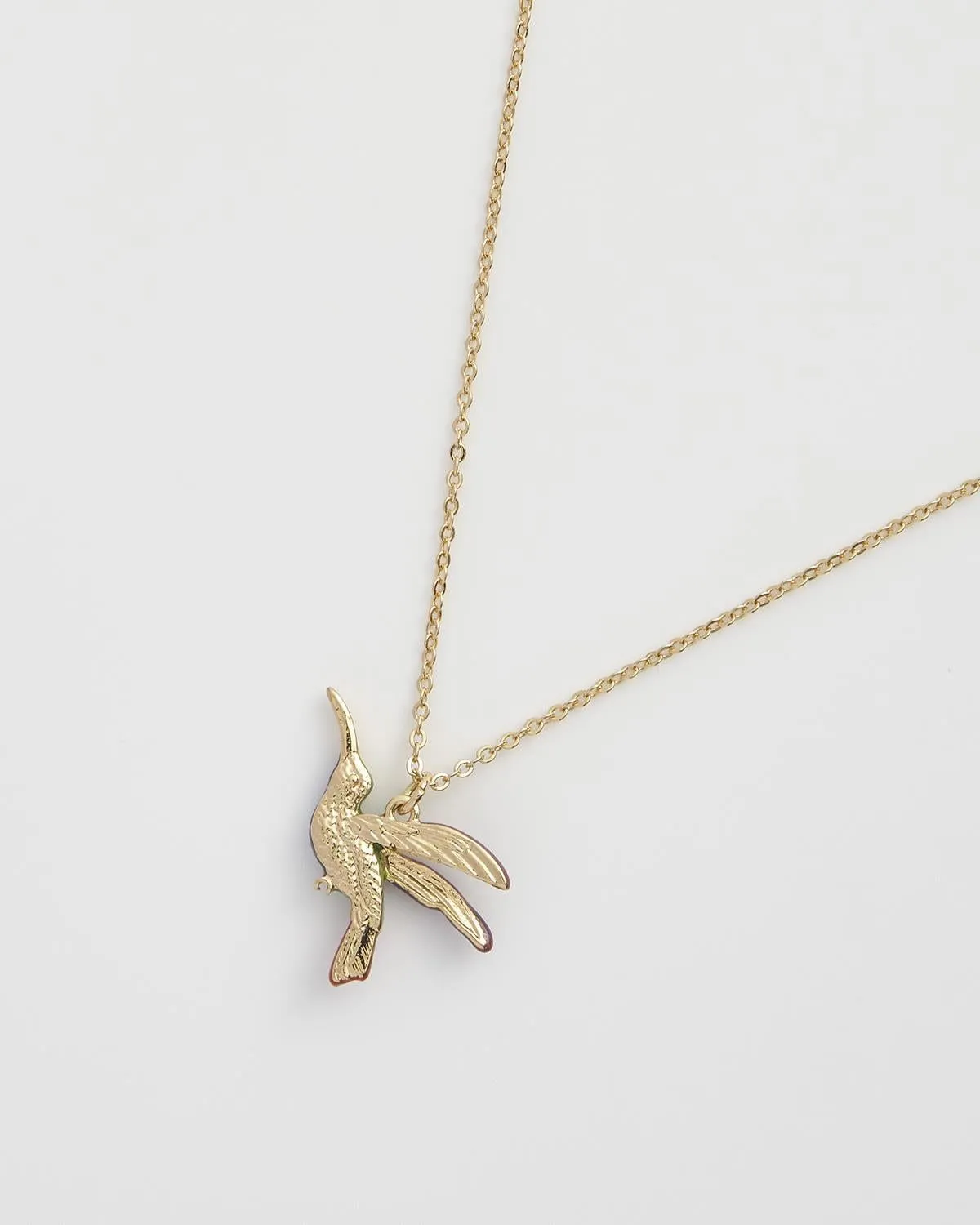 Hummingbird Pendant Necklace