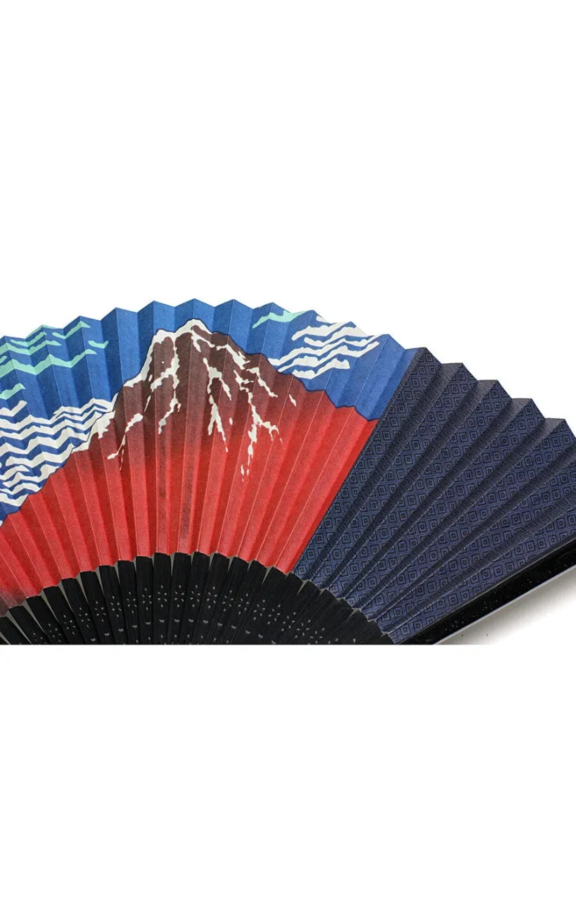 Katsushika Hokusai Akafuji Folding Fan