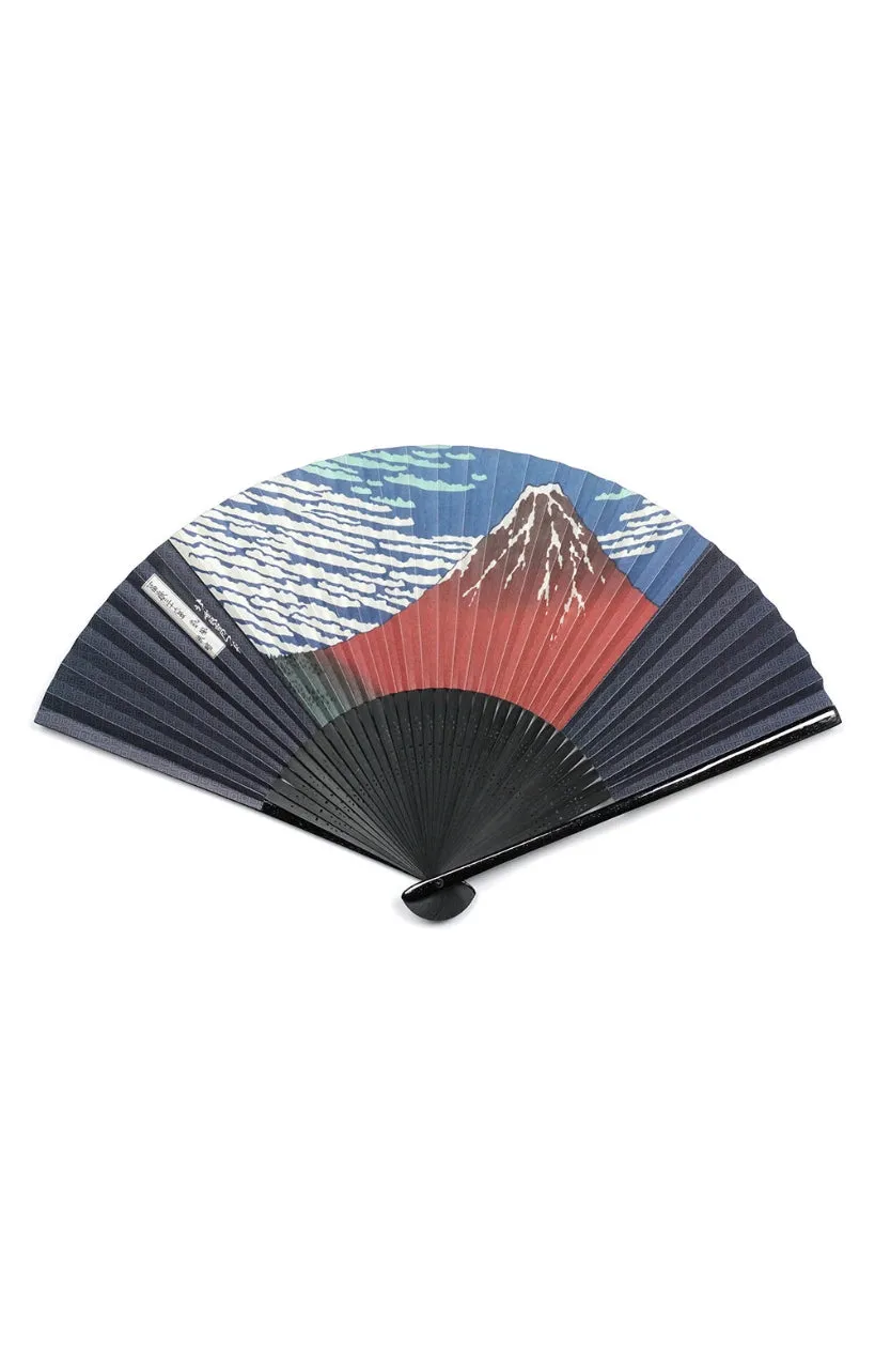 Katsushika Hokusai Akafuji Folding Fan