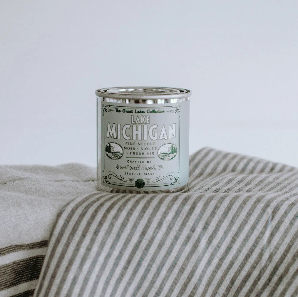 Lake Michigan Great Lakes Candle