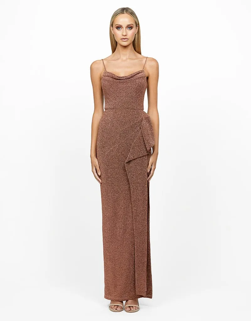 MADDYSON DRAPED NECK MAXI BL56D21L