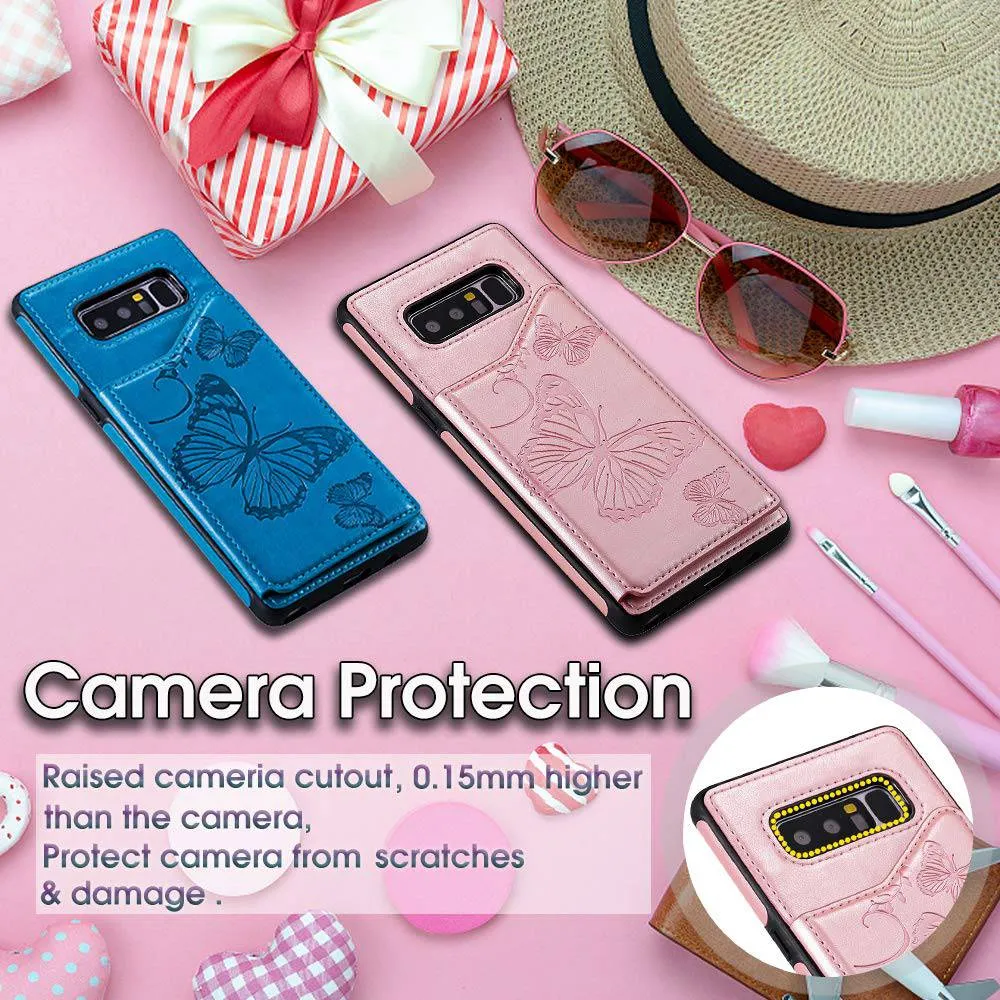 New Luxury Embossing Wallet Cover For SAMSUNG Note 8-Fast Delivery