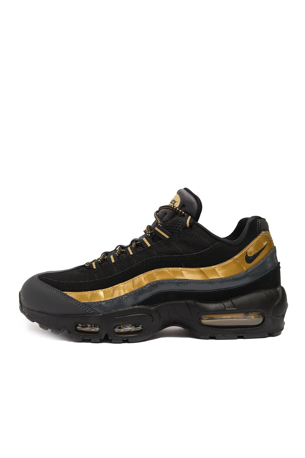 Nike Air Max 95 Premium 'Black/Black/Metallic Gold'