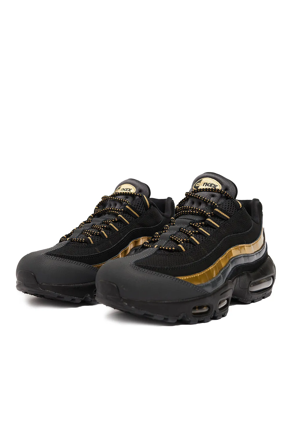 Nike Air Max 95 Premium 'Black/Black/Metallic Gold'