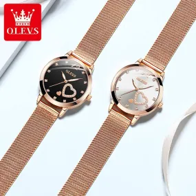 Olevs  Mesh Band Lady's Quartz Wrist Watch