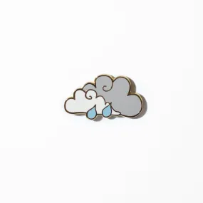 Rain Cloud Enamel Pin