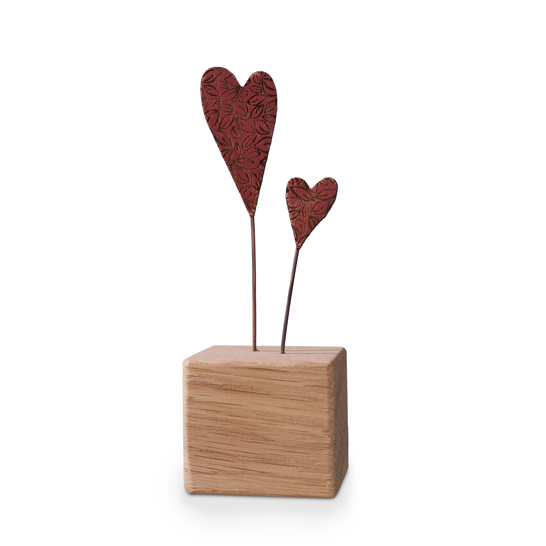 Red Heart Trees Ornament