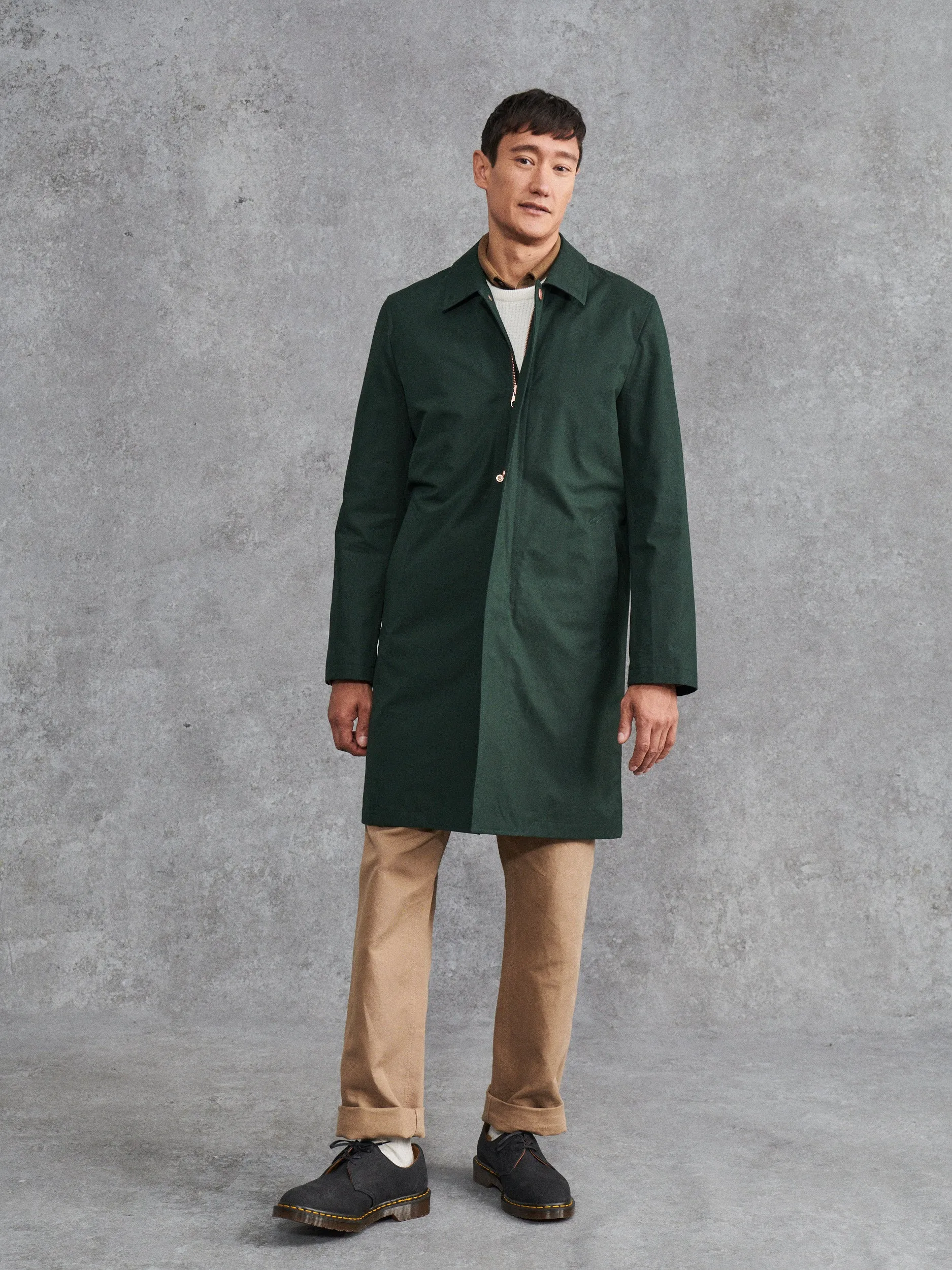 The Ventile® Mac - British Racing Green