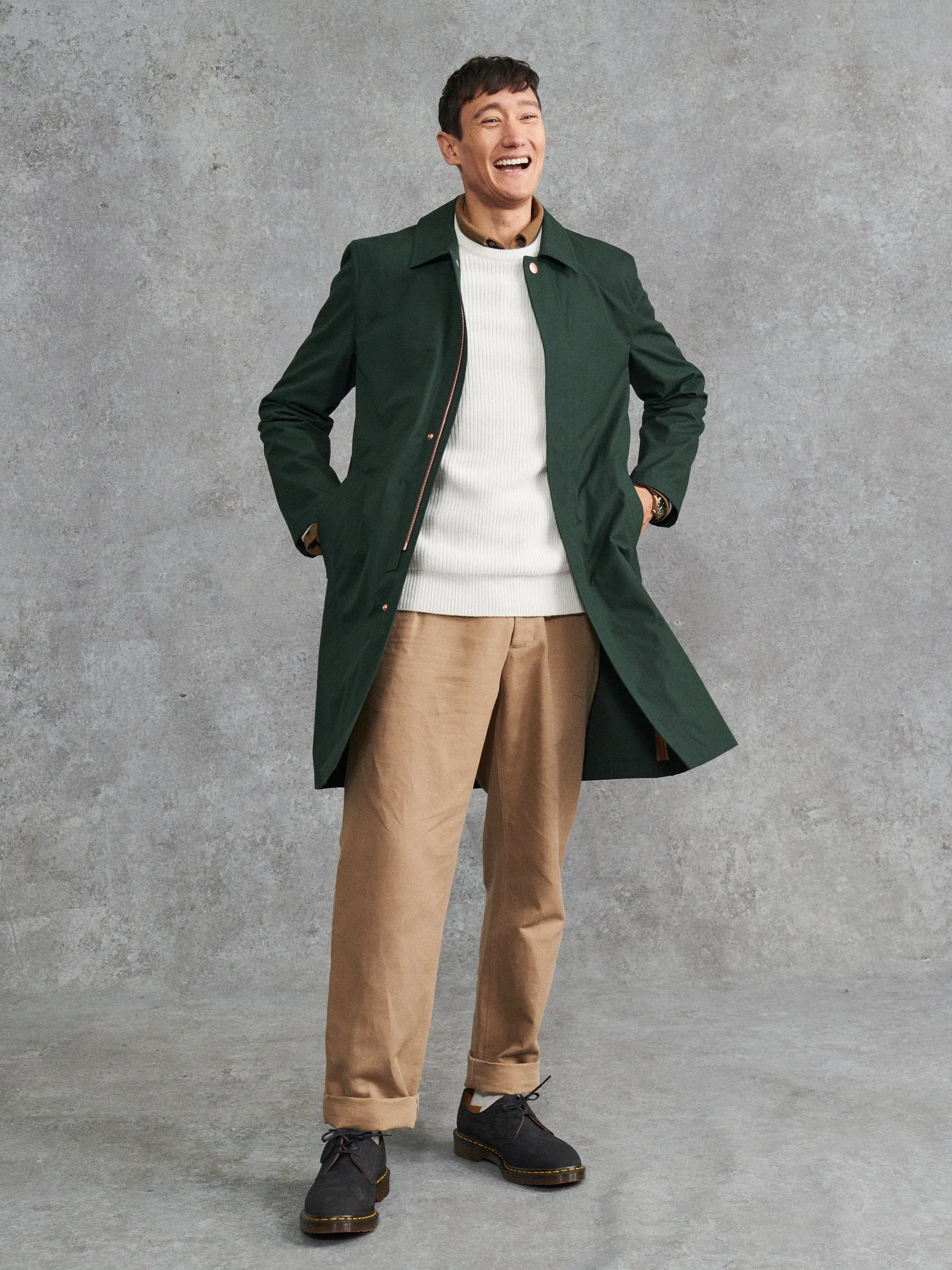 The Ventile® Mac - British Racing Green