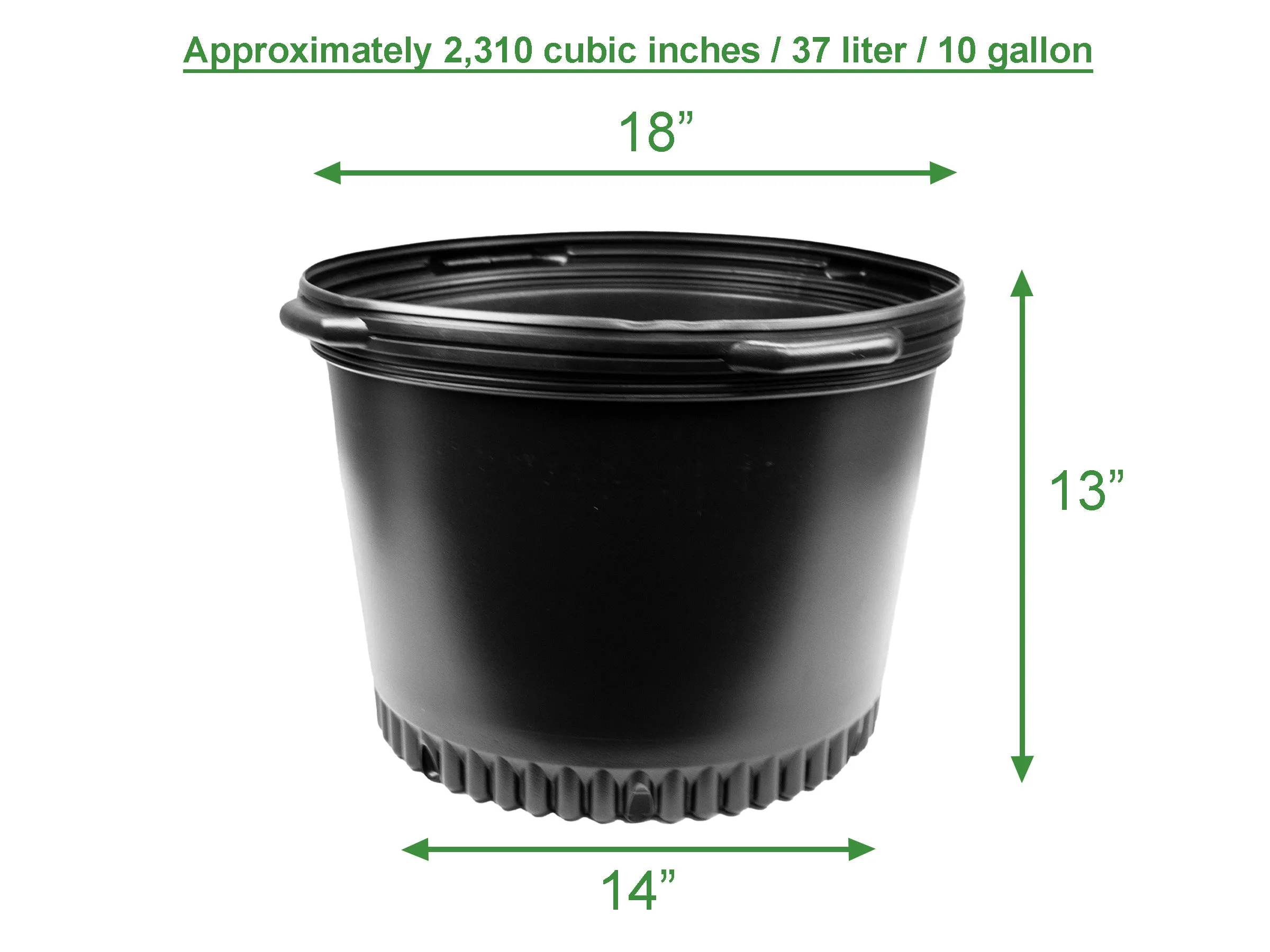 Viagrow 10 Gallon Nursery Pot Pallet (390 Per Pallet)